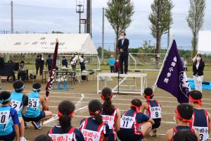 新地町小学校陸上記録会