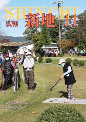 広報しんち11月5日号表紙