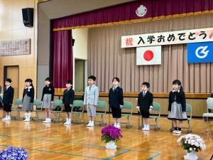 福田小学校入学式