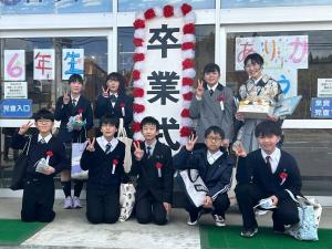 福田小学校卒業式③